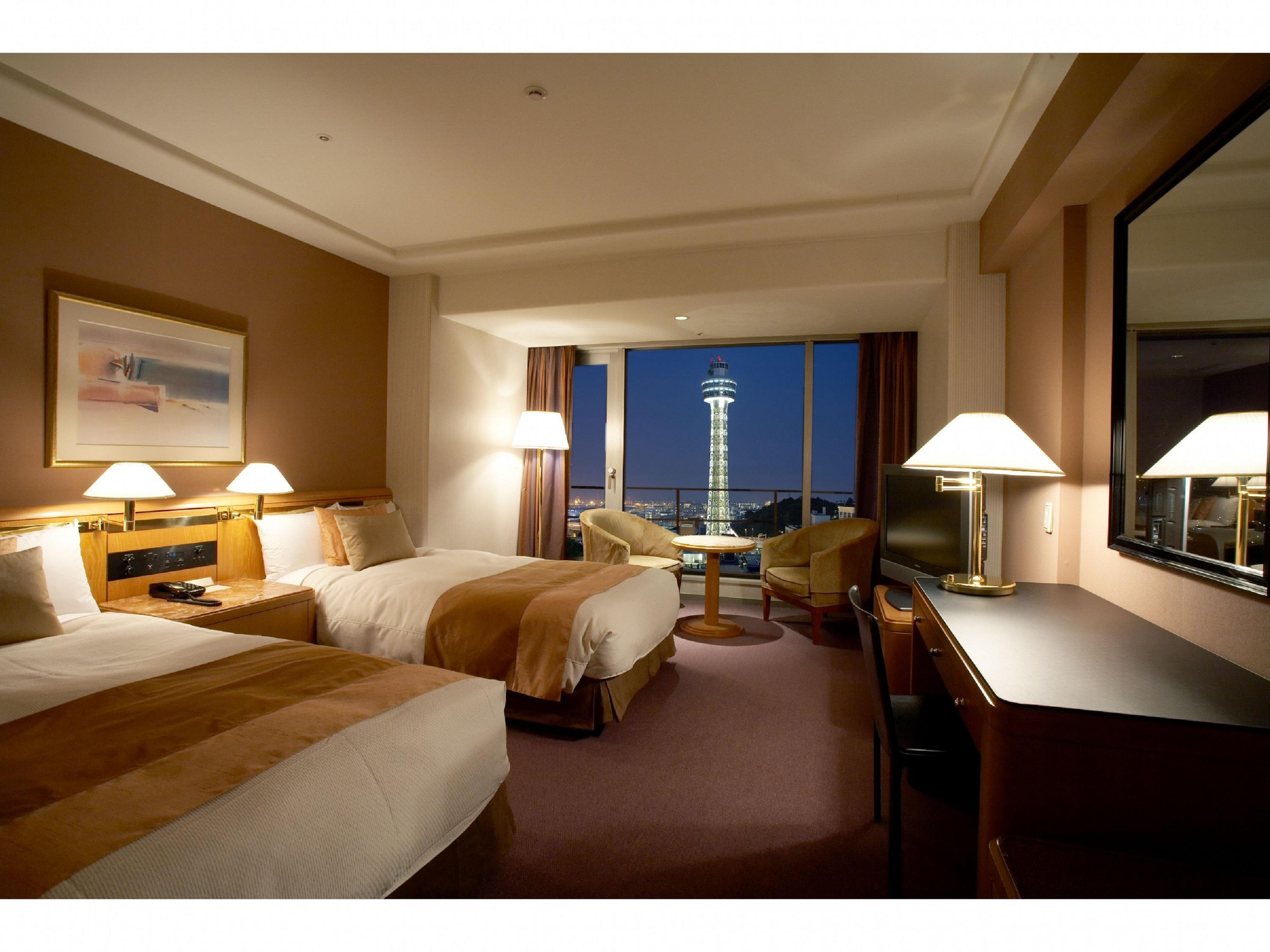 Hotel New Grand Йокогама Екстер'єр фото Deluxe room