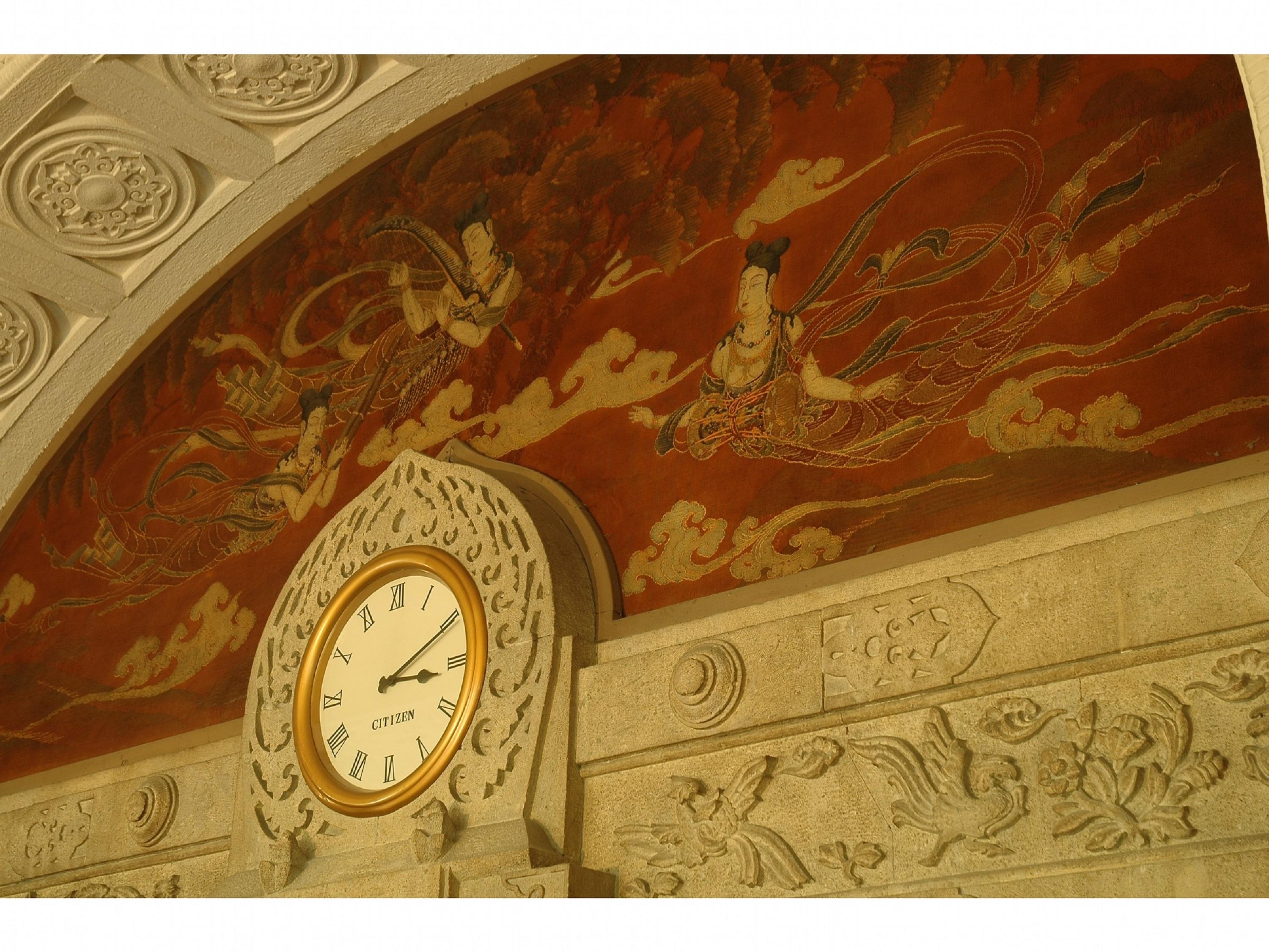 Hotel New Grand Йокогама Екстер'єр фото The ceiling of the station